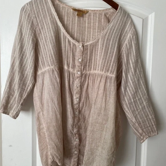 💥BOGO💥 April Cornell sheer prairie top - Picture 3 of 8